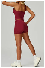 Load image into Gallery viewer, Two Piece Ultra Performance Yoga Luxe Set High Waist Band
