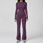 Load image into Gallery viewer, Luxurious Contour 2 Piece Yoga Athleisure Set Nylon
