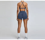 Load image into Gallery viewer, Seamless Back Contour Sport Bra Moisture-Wicking Quick-Dry
