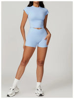 Load image into Gallery viewer, Breathable Seamless Studio Tee Nylon Knit For Running
