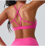 Load image into Gallery viewer, Cross Back Premium Contour Seamless Compression Bra
