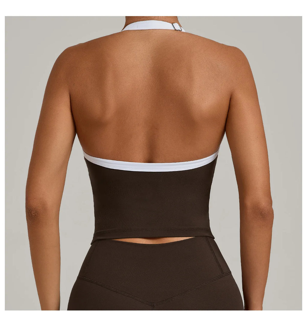 Crossback Contour Seamless Lounge Bra Top Performance