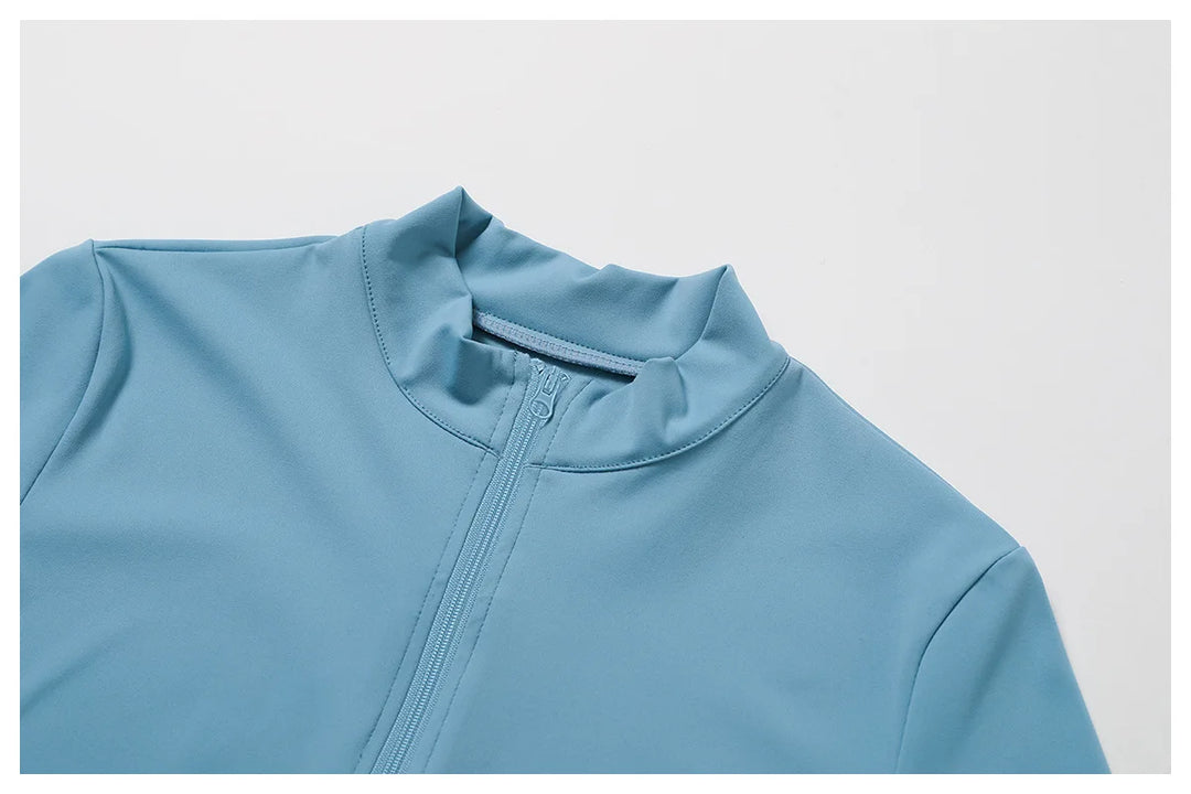 Premium Contour Tracksuit Jacket With Zipper Performance