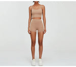 Load image into Gallery viewer, Breathable Seamless Cross Back Sculpt Performance Bra
