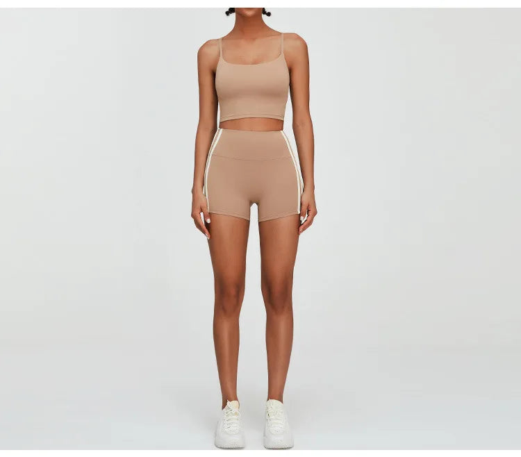 Breathable Seamless Cross Back Sculpt Performance Bra