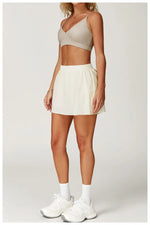 Load image into Gallery viewer, High Waist Contoured Breathable Yoga Short Skirt
