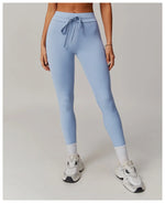 Load image into Gallery viewer, Contour High Waist Drawstring Sculpt Leggings Performance

