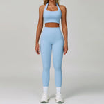 Load image into Gallery viewer, 2 Piece Contouring Sculpted Yoga Ensemble Performance
