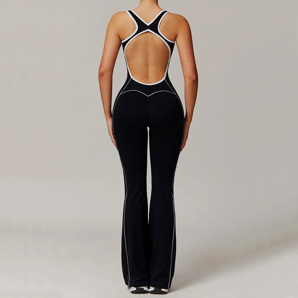 Sculpted Seamless One-Piece Yoga Jumpsuit Signature