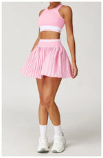 Load image into Gallery viewer, Color Block Contour Shock Proof Performance Sports Bra
