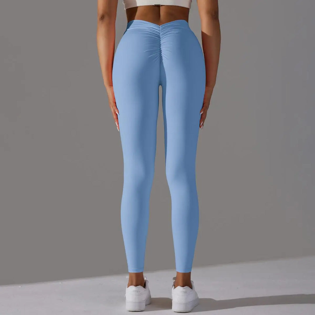 Seamless Contour High Waist Yoga Leggings Performance