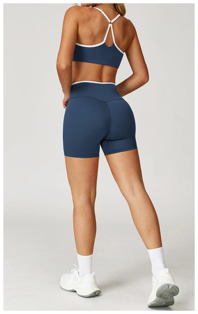 Breathable High Support Contour Seamless Bra Nylon Spandex