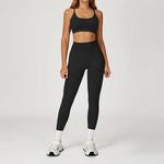 Load image into Gallery viewer, Seamless Contour Two Piece Yoga Set for Performance
