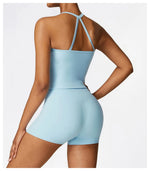 Load image into Gallery viewer, Strappy Breathable Push Up Performance Elite Sports Bra
