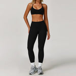 Load image into Gallery viewer, Two Piece Yoga Contour Signature Performance Activewear Set
