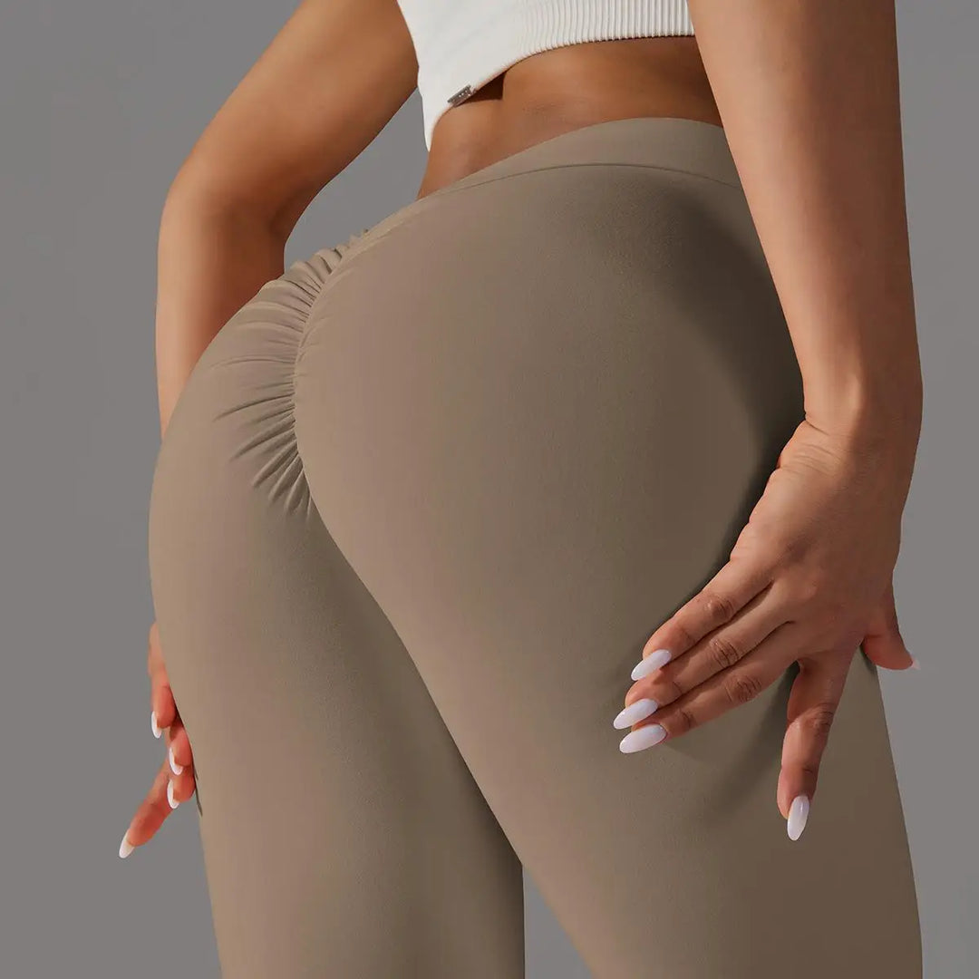 Seamless Contour High Waist Yoga Leggings Performance