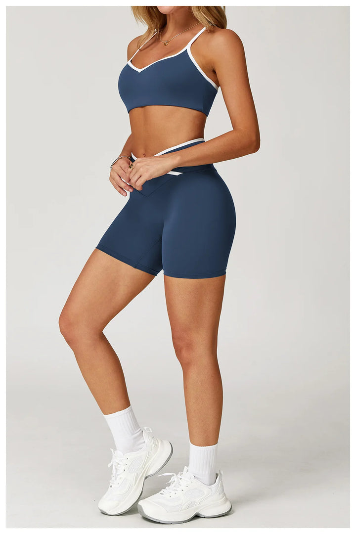 Breathable High Support Contour Seamless Bra Nylon Spandex