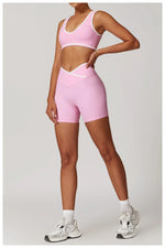 Load image into Gallery viewer, 2 Piece Sculpted Contour High Waist Set Performance Fabric
