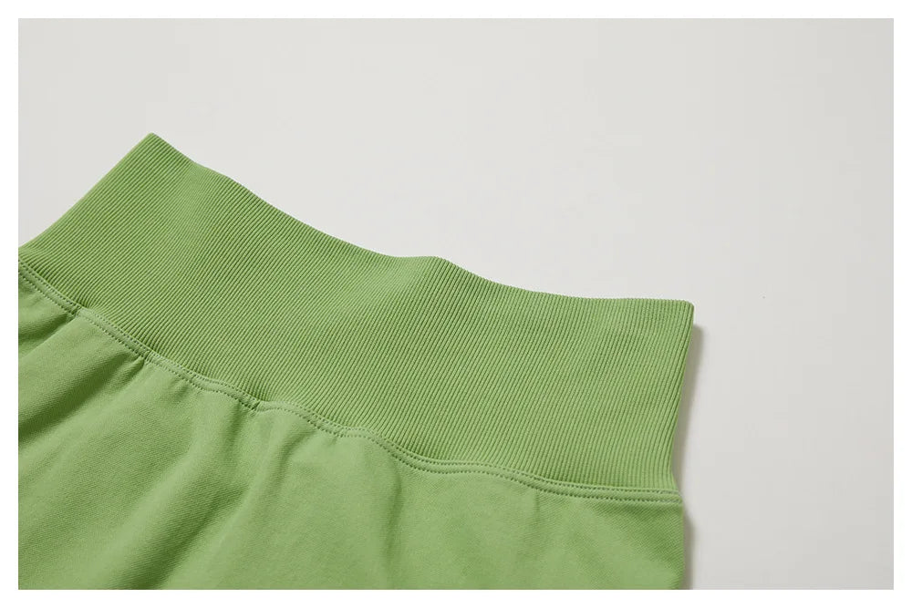 Elevated Contour Seamless Premium Yoga Shorts Nylon