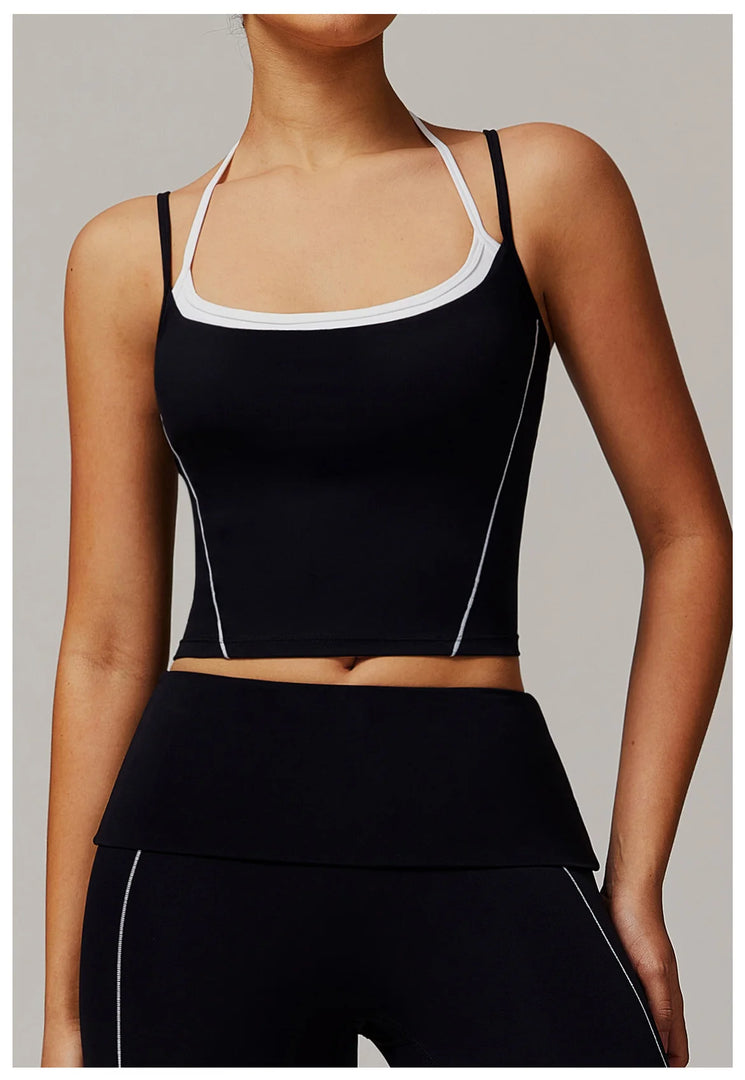 Contoured Breathable Seamless Feather Light Sport Bra Nylon