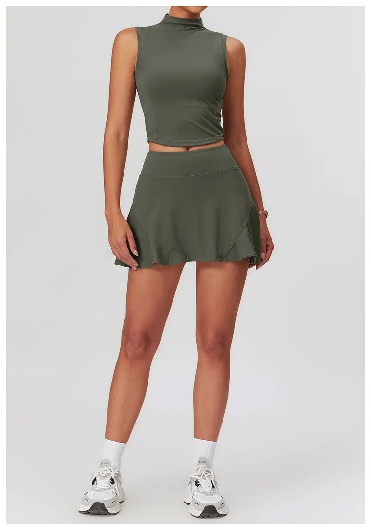 Two Piece Contoured Athleisure Set