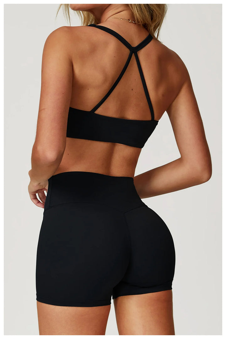 Luxuriously Seamless 2 Piece High Waist Set Contouring