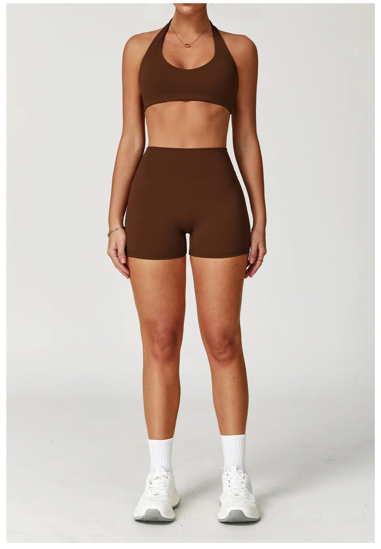 Luxuriously Seamless 2 Piece High Waist Set Contouring