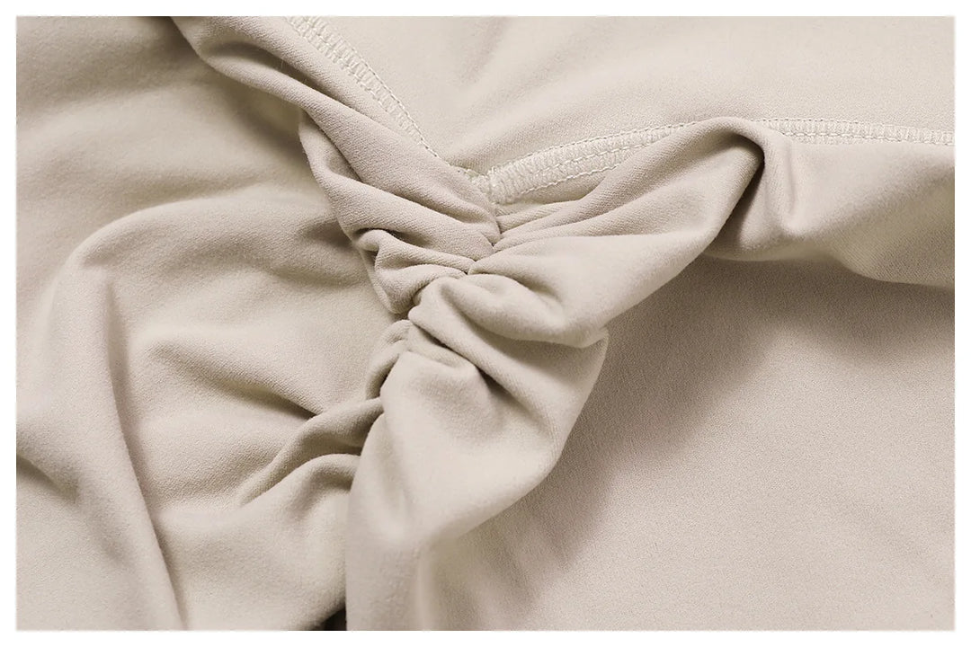 Luxurious Breathable High Waist Contour Yoga Shorts Nylon