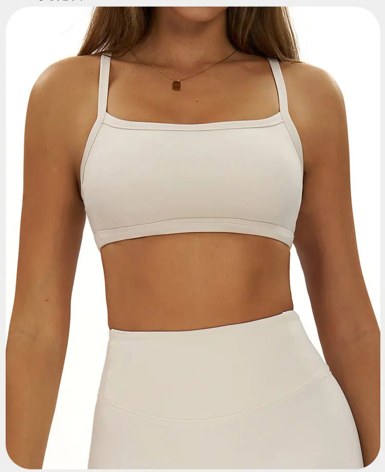 Breathable Seamless Sports Bra For Outdoor Performance