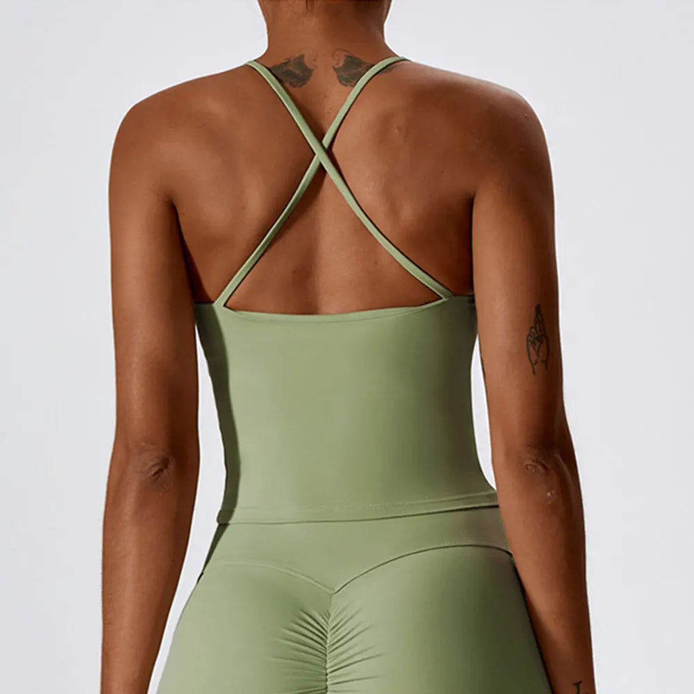 Contoured Seamless Performance Bra Quick Dry Breathable