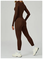 Load image into Gallery viewer, 2 Piece Contoured Breathable Yoga Ensemble Knitwear
