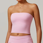 Load image into Gallery viewer, Sculpted Strapless Yoga Vest Contoured Support Brassiere

