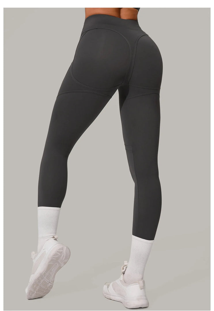 Premium Contour High Waist Yoga Leggings Performance Fabric