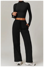 Load image into Gallery viewer, Luxurious Contoured 2 Piece Yoga Ensemble Performance
