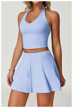 Load image into Gallery viewer, Halter Seamless Yoga Bra Vest with High Performance Fabric
