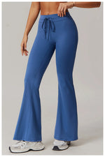 Load image into Gallery viewer, Breathable High Rise Contoured Bell Bottom Leggings
