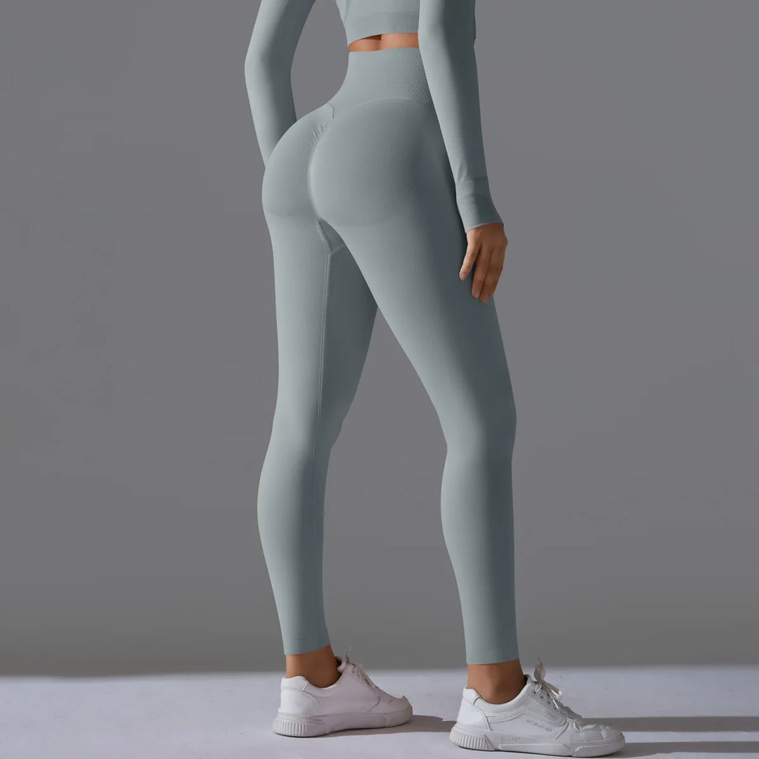 Seamless High Waist Yoga Leggings Performance Comfort