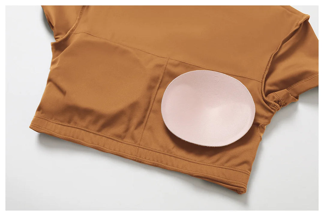 Contour Yoga Cropped Top Short Sleeve Performance Pro