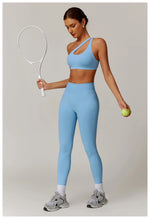 Load image into Gallery viewer, Seamless Contour Performance Yoga Ensemble
