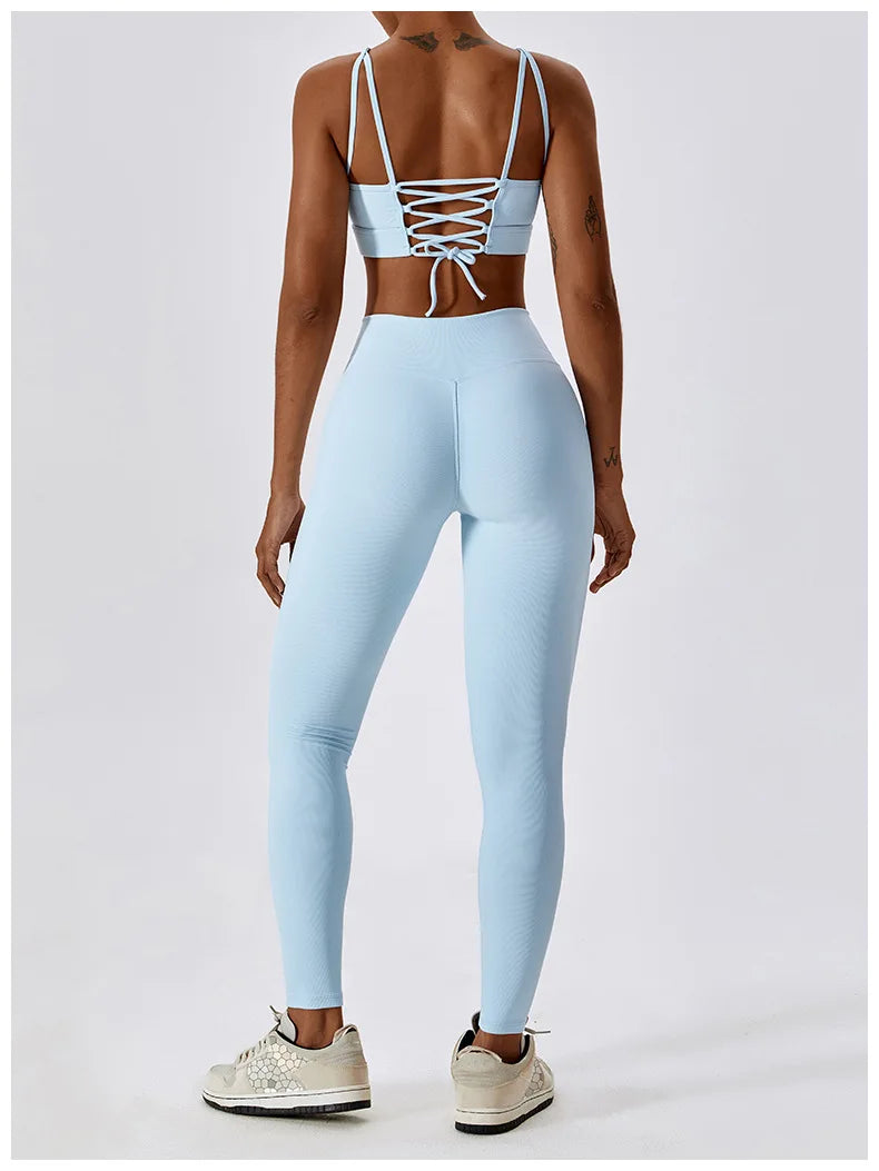 Seamless Contouring 2 Piece Yoga Set Performance Pro