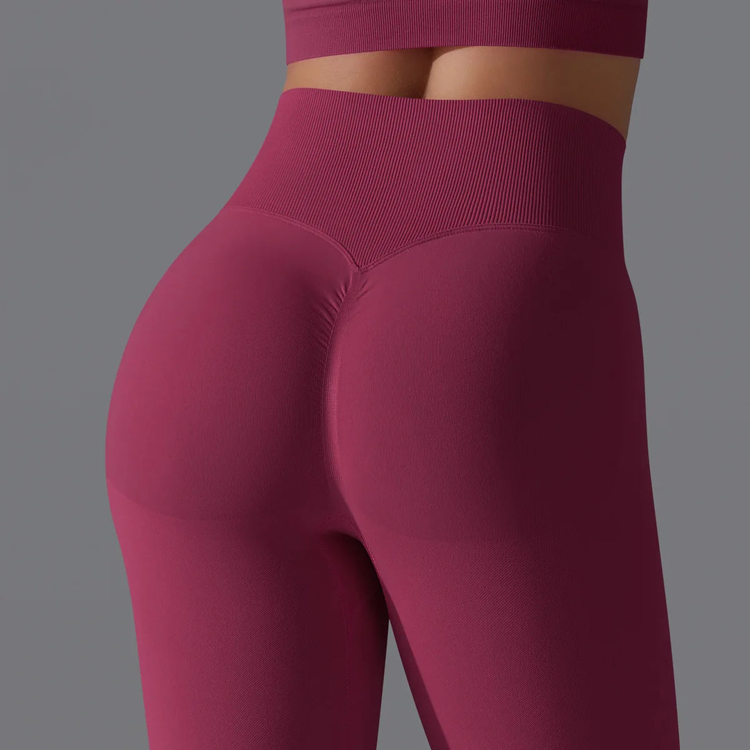 Seamless High Waist Yoga Leggings Performance Comfort
