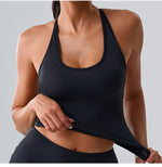 Load image into Gallery viewer, Cross Back Contour Seamless Sports Bra Performance
