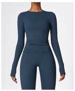 Load image into Gallery viewer, Premium Breathable Quick Dry Long Sleeve Nylon Knit
