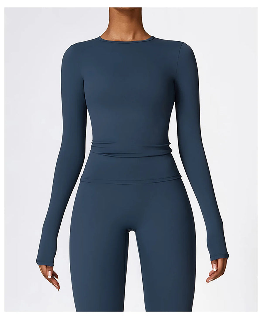 Premium Breathable Quick Dry Long Sleeve Nylon Knit