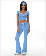 Load image into Gallery viewer, High Waist Contoured Performance Leggings Nylon Knit
