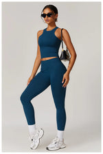 Load image into Gallery viewer, Seamless High Waist Studio Leggings With Breathable Fabric
