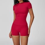 Load image into Gallery viewer, 2 Piece Seamless Yoga Set Performance Leggings Luxe
