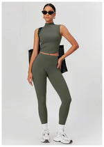 Load image into Gallery viewer, Two Piece Contoured Athleisure Set
