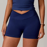 Load image into Gallery viewer, Seamless High Waist Studio Shorts Performance Luxe Elite
