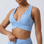 Load image into Gallery viewer, Breathable Cross Strap Contour Padded Luxurious Bra
